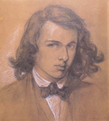 Dante Gabriel Rossetti Self-Portrait (mk28)